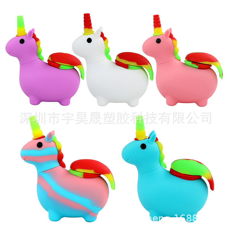 Hot selling silicon glue pipe color Unicorn filter pipe original convenient small hookah
Hot selling silicon glue pipe color Unicorn filter pipe original convenient small hookah