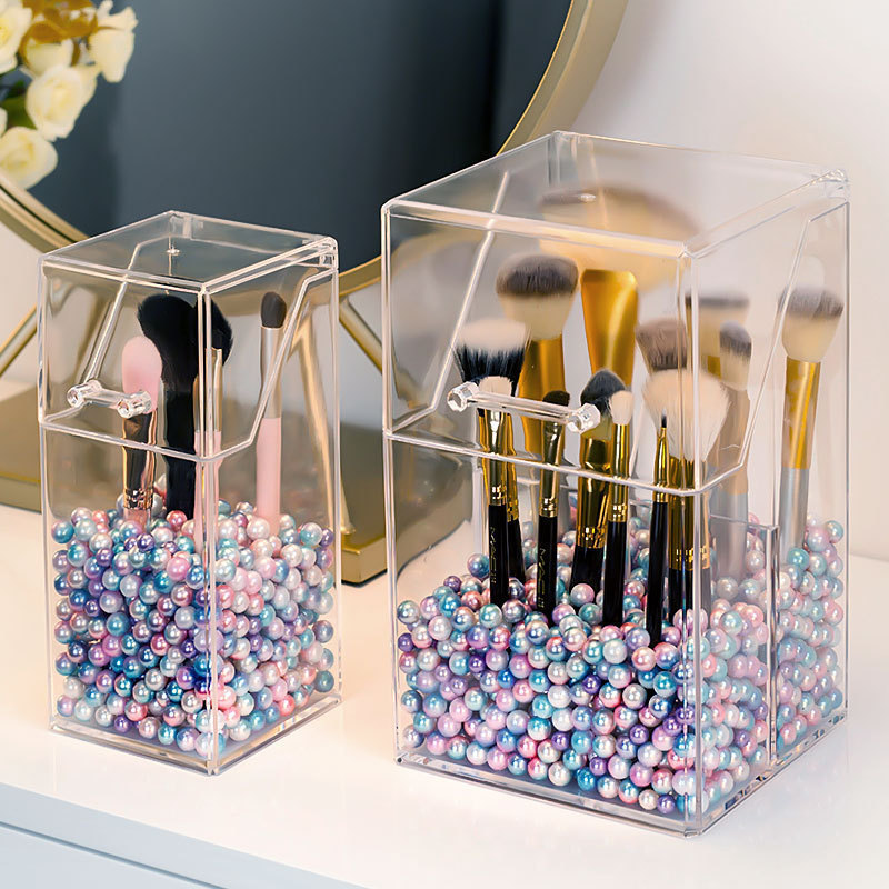 YBLNTEK Makeup Brushes Organizer Storage Box Acrylic Cosmetic Make Up Organizer Clear Makeup Brush Holder Pen Holder 201007
YBLNTEK Makeup Brushes Organizer Storage Box Acrylic Cosmetic Make Up Organizer Clear Makeup Brush Holder Pen Holder 201007