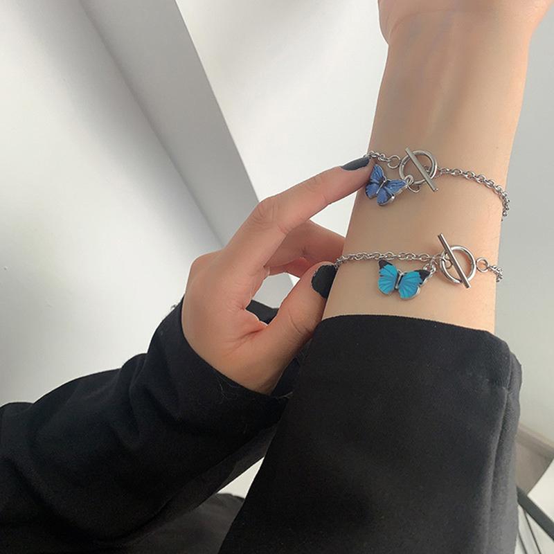 2020 Kpop Harajuku Personality Aesthetic Butterfly OT Buckle Alloy Chain Bracelet For Women Egirl Lovers Jewelry
2020 Kpop Harajuku Personality Aesthetic Butterfly OT Buckle Alloy Chain Bracelet For Women Egirl Lovers Jewelry