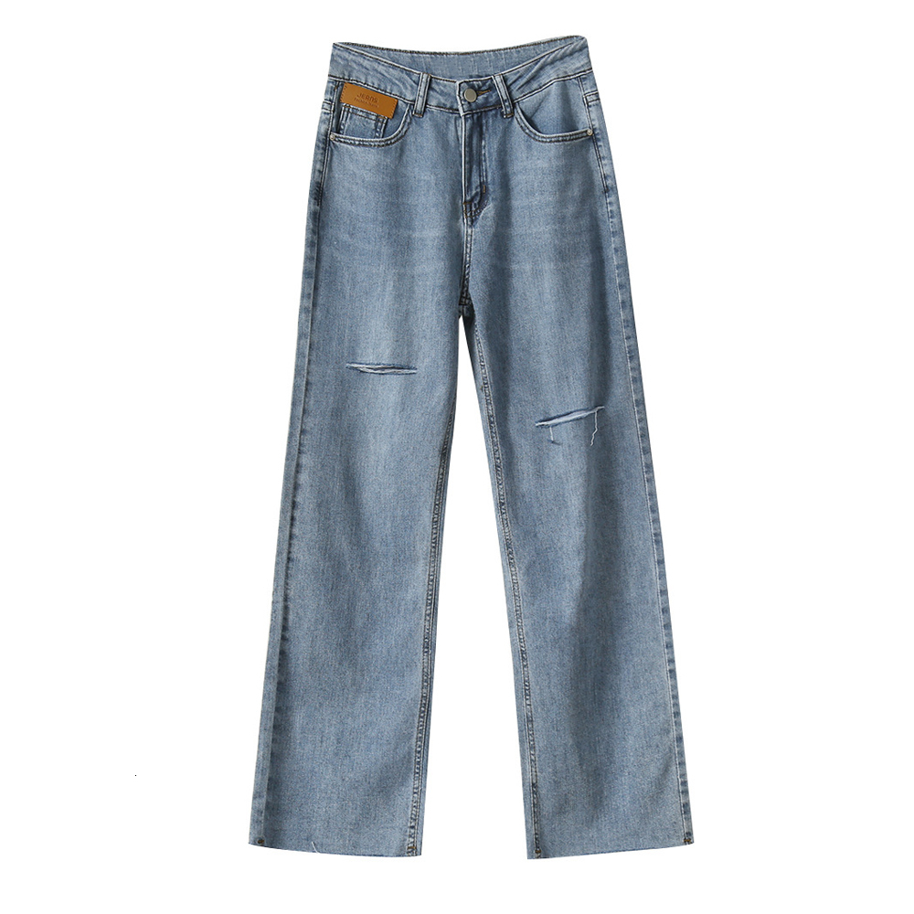 2021 New Autumn Scratchy Shaved Design for Women Mujer Style Loose Pants Wide Leg Brim Jeans From Vintage Vgus, Blue
2021 New Autumn Scratchy Shaved Design for Women Mujer Style Loose Pants Wide Leg Brim Jeans From Vintage Vgus, Blue