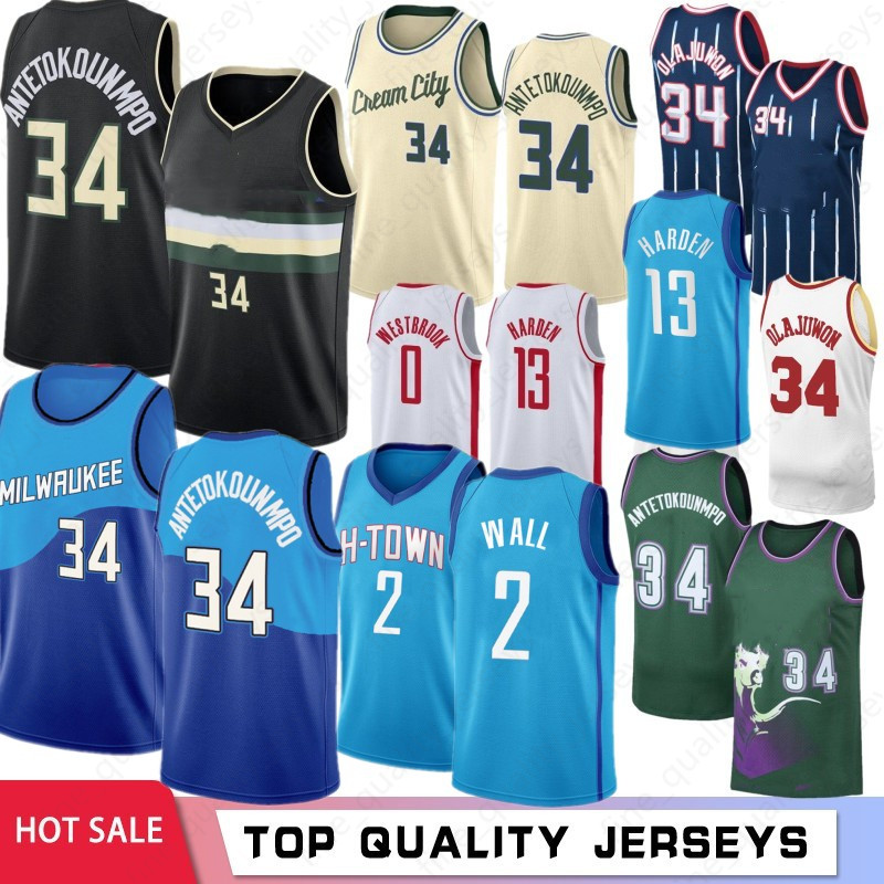 Giannis 34 Antetokounmpo University Men Jerseys James 13 Harden John 2 Wall Basketball Jersey Hakeem 34 Olajuwon Camisetas de baloncesto, Black
Giannis 34 Antetokounmpo University Men Jerseys James 13 Harden John 2 Wall Basketball Jersey Hakeem 34 Olajuwon Camisetas de baloncesto, Black