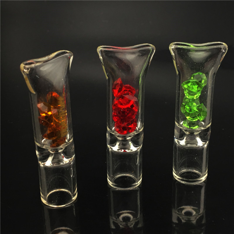new desginer cigarette filter tube glass filter tip for RAW Dry Herb Rolling Paper Thick Pyrex Glass Smoking Pipes contain diamonds
new desginer cigarette filter tube glass filter tip for RAW Dry Herb Rolling Paper Thick Pyrex Glass Smoking Pipes contain diamonds