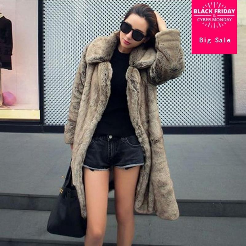 6XL Winter Fashion Women Long Section Faux Overcoats coat Female stitching Fur Coats Plus Size Casual Outwear L1437, Picture
6XL Winter Fashion Women Long Section Faux Overcoats coat Female stitching Fur Coats Plus Size Casual Outwear L1437, Picture