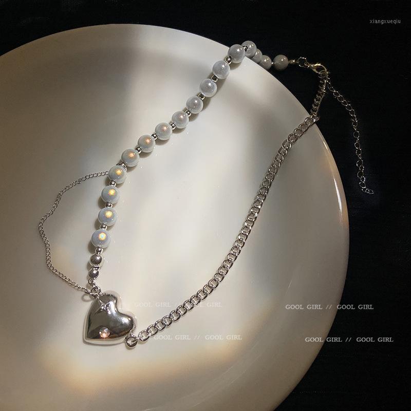 Fashion Vintage Baroque Imitation Pearl Chain Stitching Clavicle Temperament Women's Necklace Jewelry Accessories Chokers, Golden;silver
Fashion Vintage Baroque Imitation Pearl Chain Stitching Clavicle Temperament Women's Necklace Jewelry Accessories Chokers, Golden;silver