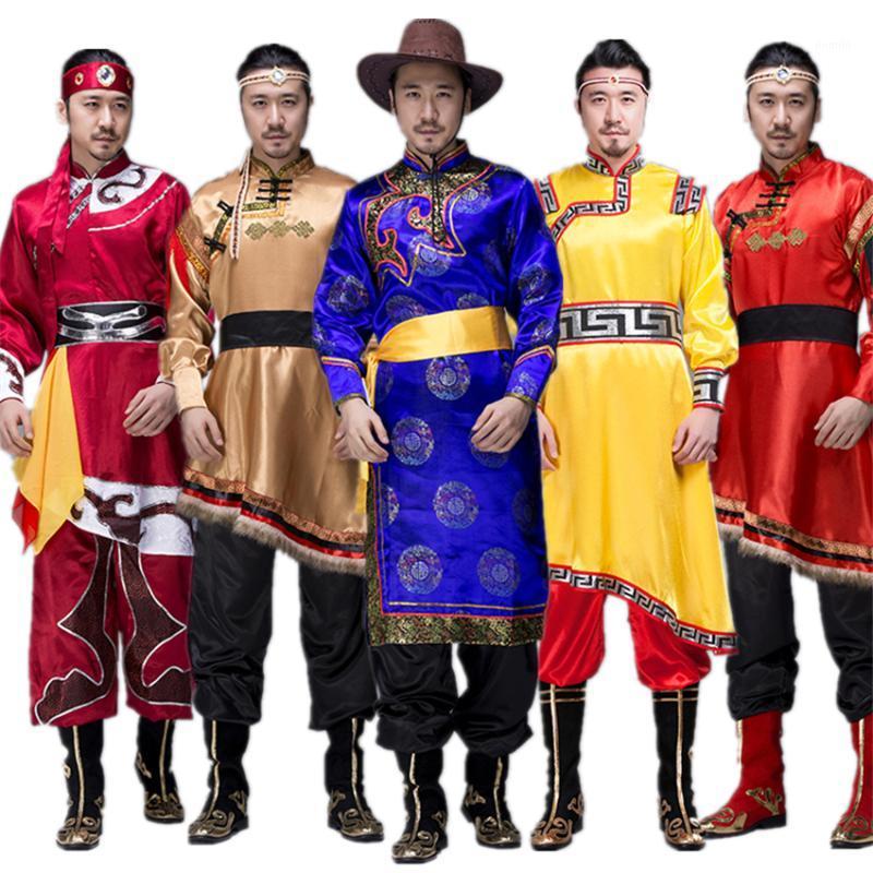 Ethnic Clothing Traditional Mongolian Costumes For Men Grassland National Genghis Khan Riding Dance Stage Performance Asia Adult Waer1
Ethnic Clothing Traditional Mongolian Costumes For Men Grassland National Genghis Khan Riding Dance Stage Performance Asia Adult Waer1
