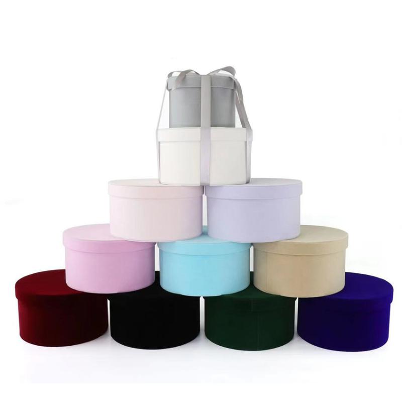 Romantic DIY Wedding Gift Box Flower Box Packaging Creative Balloon Sticker for Valentine's Day Birthday Surprise Gift