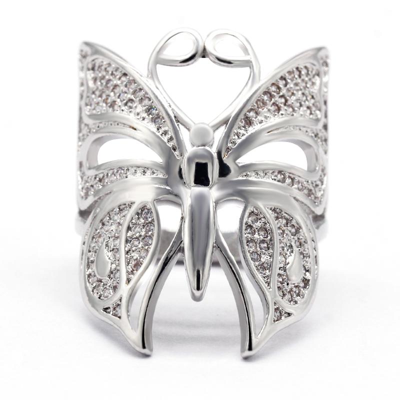 Dazzling Zircon Stone Elegant Classic Animal Ring for Women Butterfly Heart Party Engagement Ring for Female Male Jewelry Gift
Dazzling Zircon Stone Elegant Classic Animal Ring for Women Butterfly Heart Party Engagement Ring for Female Male Jewelry Gift