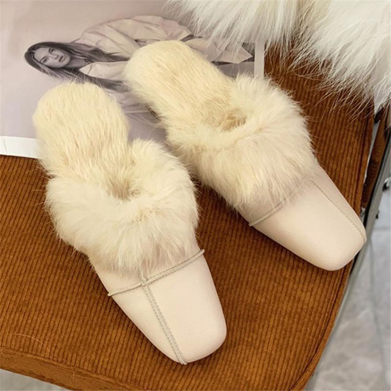 PXELENA Luxury Women Mules with Real Fur Winter Slippers 2021 Genuine Leather Low Heels Furry Slides Fluffy Flip Flops 401, Black
PXELENA Luxury Women Mules with Real Fur Winter Slippers 2021 Genuine Leather Low Heels Furry Slides Fluffy Flip Flops 401, Black