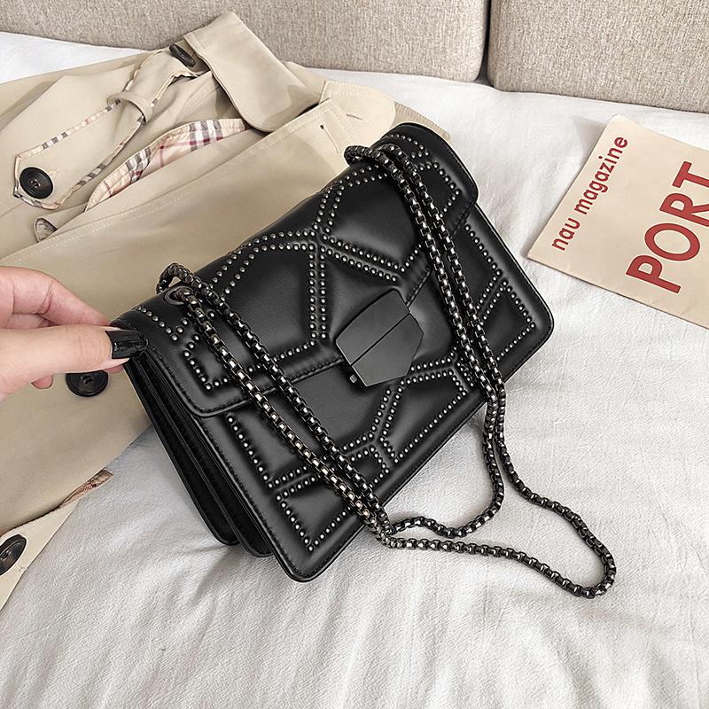 Bags Female Bag Crossbody Bag for Women Chain Shoulder Messenger Small Square PU Leather Shopper, Black
Bags Female Bag Crossbody Bag for Women Chain Shoulder Messenger Small Square PU Leather Shopper, Black