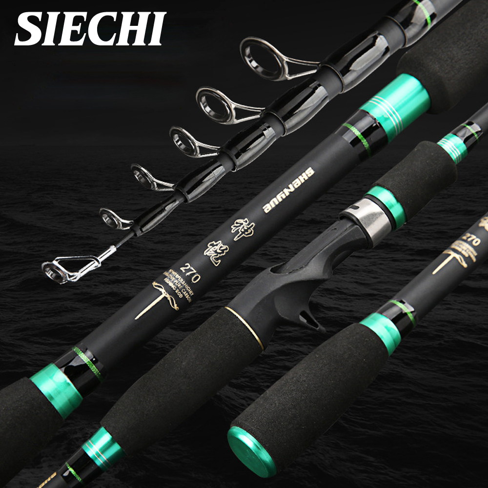 SIECHI 1.8M 2.1M 2.4M 2.7M Carbon Telescopic Fishing Casting Spinning Travel Rod tackle 2020 Q1224
SIECHI 1.8M 2.1M 2.4M 2.7M Carbon Telescopic Fishing Casting Spinning Travel Rod tackle 2020 Q1224