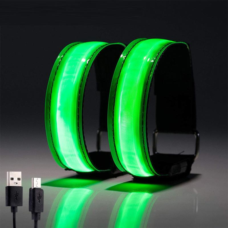 2pcs/set Reflective Safe Band Strap Adjustable Wrist Leg Ankle Warning Belt Bracelet Wristband For Night Running Cycling #T2P, Green
2pcs/set Reflective Safe Band Strap Adjustable Wrist Leg Ankle Warning Belt Bracelet Wristband For Night Running Cycling #T2P, Green