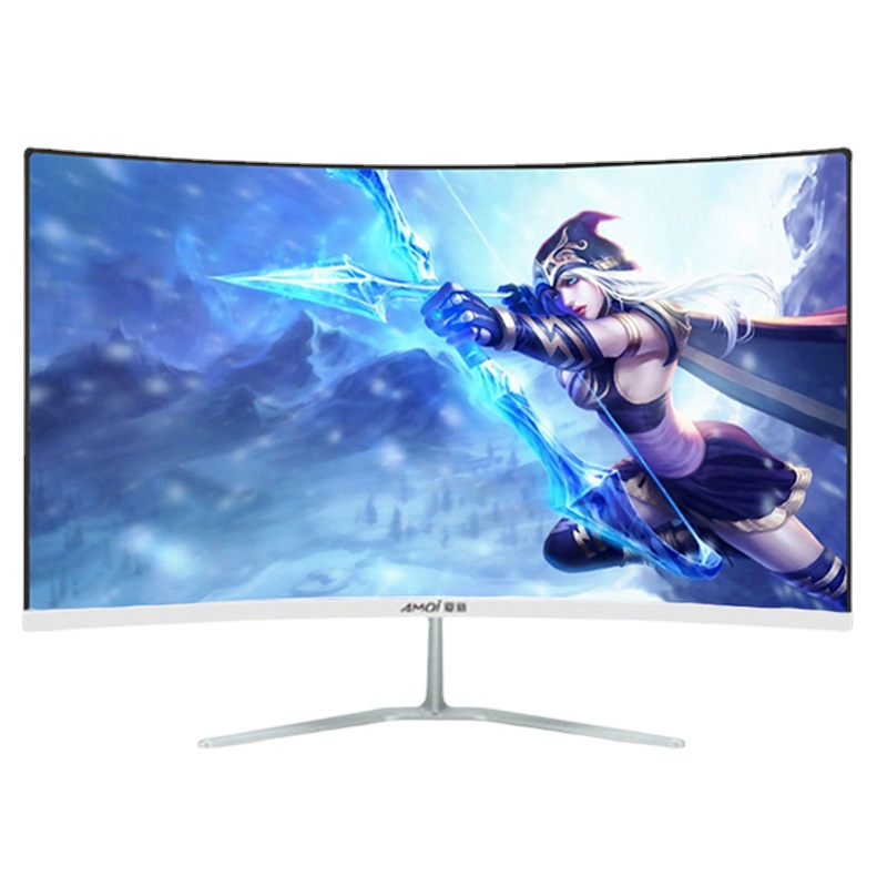 Amoi 24 Inch Curved Screen Monitor PC 1920×1080p TFT/LCD 75Hz HD Gaming Monitor Desktop Computer Display VGA/HDMI Interface
Amoi 24 Inch Curved Screen Monitor PC 1920×1080p TFT/LCD 75Hz HD Gaming Monitor Desktop Computer Display VGA/HDMI Interface