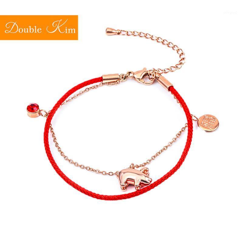 Charm Bracelets Lucky Pig Red Rope Bracelet Lovely Kawaii Style Titanium Steel Material Rose Gold Color Fashion Women Jewelry1
Charm Bracelets Lucky Pig Red Rope Bracelet Lovely Kawaii Style Titanium Steel Material Rose Gold Color Fashion Women Jewelry1