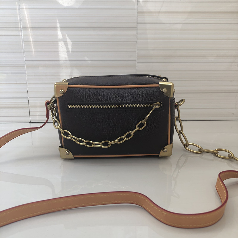 MINI SOFT TRUNK BAG Women Designer Old Flower Box Messenger Bag Square Cosmetic Bag Chain Shoulder Tote Wallet, Brown lv old flower
MINI SOFT TRUNK BAG Women Designer Old Flower Box Messenger Bag Square Cosmetic Bag Chain Shoulder Tote Wallet, Brown lv old flower