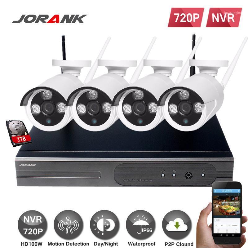 Wireless Camera Kits JORANK 4CH IR HD Home Security NVR IP System 720P CCTV Set Outdoor Wifi Cameras Video Surveillance KIT1
Wireless Camera Kits JORANK 4CH IR HD Home Security NVR IP System 720P CCTV Set Outdoor Wifi Cameras Video Surveillance KIT1