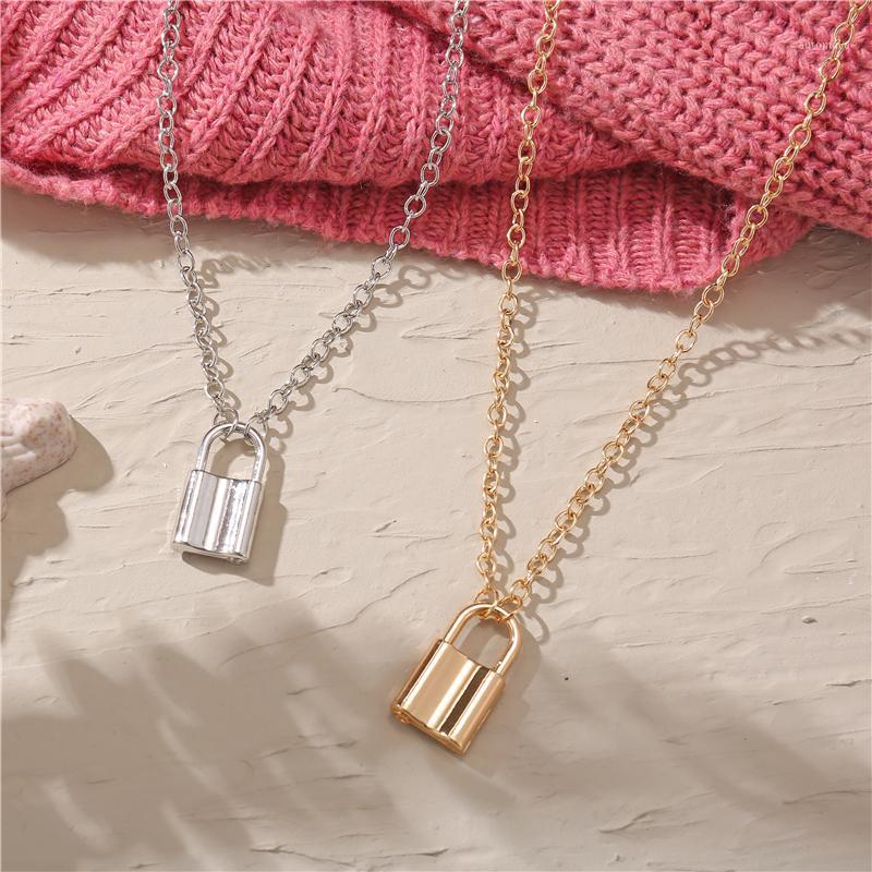 Fashion Lock Pendant Necklace Chain On The Neck With Lock Punk Jewelry Gold Color Necklace For Women Party Jewelry Gifts1
Fashion Lock Pendant Necklace Chain On The Neck With Lock Punk Jewelry Gold Color Necklace For Women Party Jewelry Gifts1