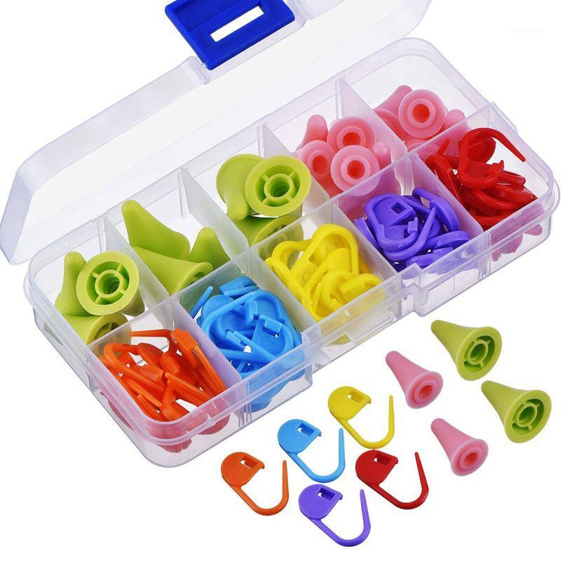 60 Pieces Knitting Crochet Locking Stitch Markers Mix Color and 20 Pieces 2 Sizes Knitting Needles Point Protectors/ Stoppers1
60 Pieces Knitting Crochet Locking Stitch Markers Mix Color and 20 Pieces 2 Sizes Knitting Needles Point Protectors/ Stoppers1