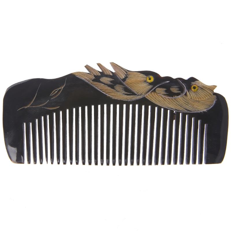 Natural Sandalwood Hair Comb Handmade Wooden Comb Detangling Wide Tooth