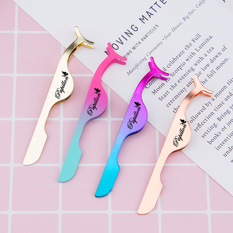 wholesale Professional gradient color high grade Stainless steel eyelash tweezers custom logo tweezers
wholesale Professional gradient color high grade Stainless steel eyelash tweezers custom logo tweezers