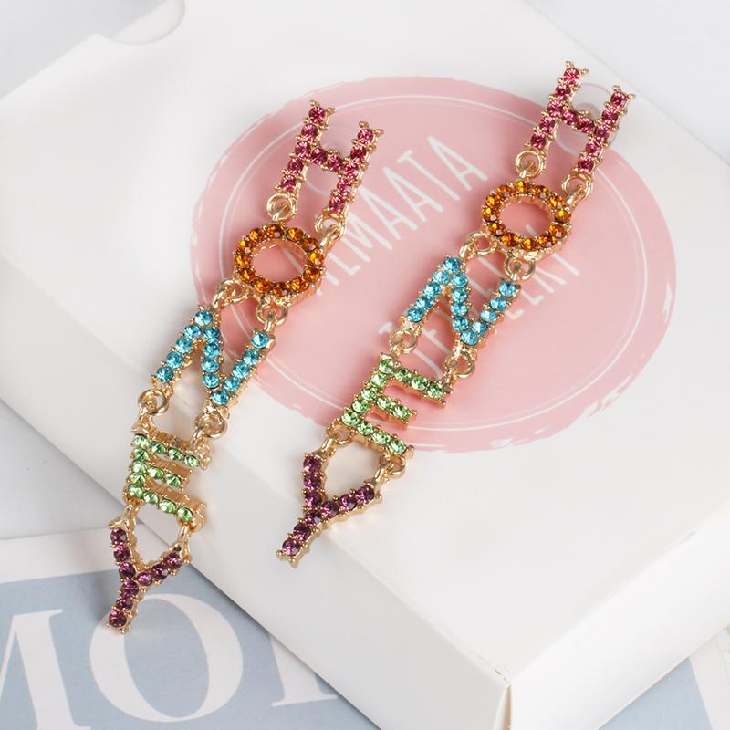 Dangle & Chandelier FASHIONSNOOPS Korean Style Crystal Long Drop Earrings Letters Rhinestone Earring Women Party Jewelry Accessories1
Dangle & Chandelier FASHIONSNOOPS Korean Style Crystal Long Drop Earrings Letters Rhinestone Earring Women Party Jewelry Accessories1