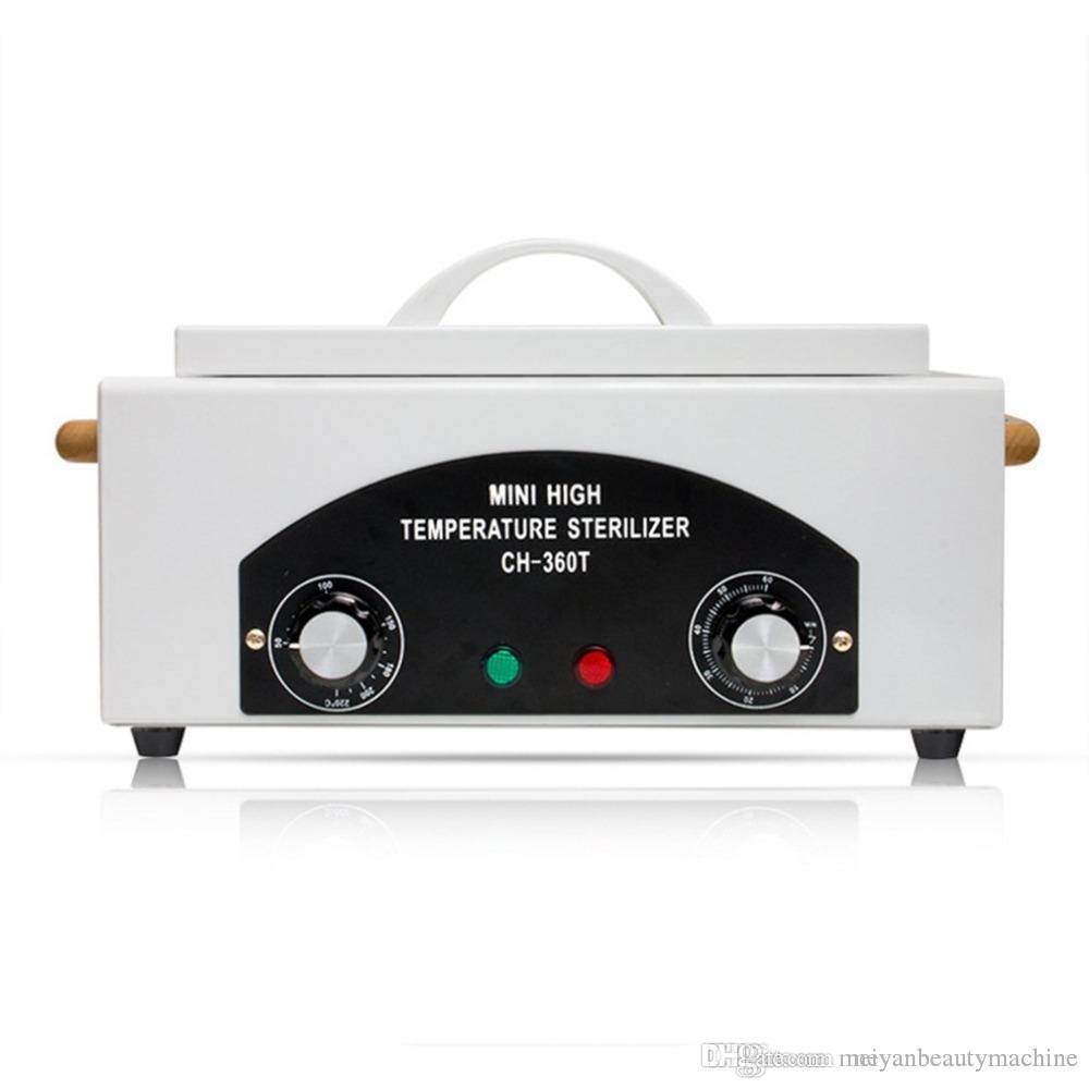 Mini High Temperature Nail Treatments Sterilizer Box Nail Art Salon Manicure Tool Dry Tweezers Scissors Beauty Disinfection Cabinet