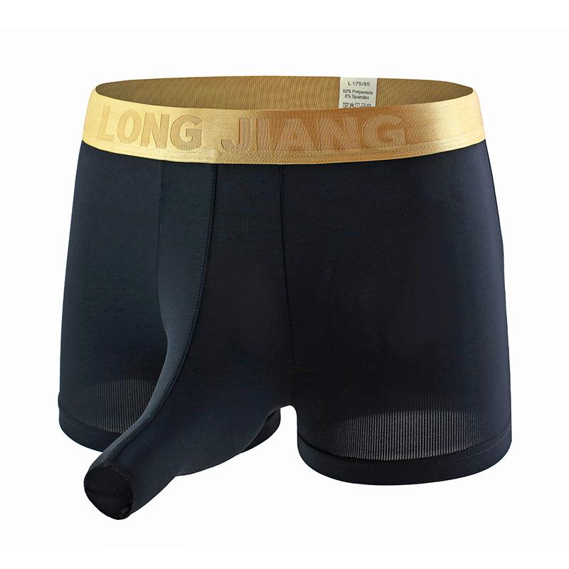 Sexy Men Underwear Boxer Shorts Breathable Ice Silk Panties Man Wide Band Mid-rise Underpants Cueca calzoncillos -XL, Red
Sexy Men Underwear Boxer Shorts Breathable Ice Silk Panties Man Wide Band Mid-rise Underpants Cueca calzoncillos -XL, Red