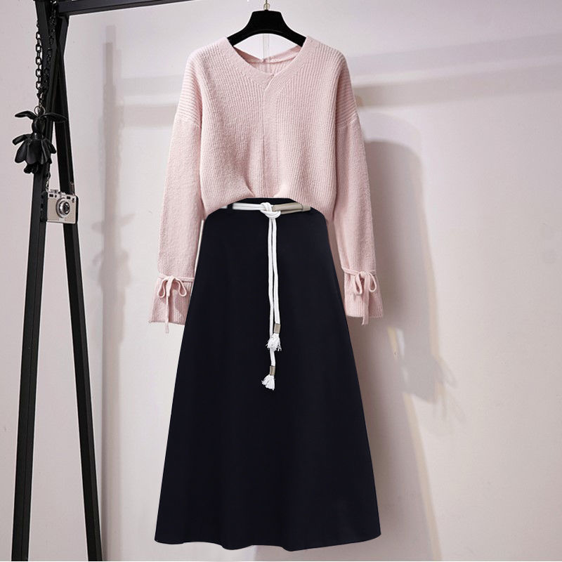 2021 New autumn for women long sleeve rentals up knitted-or-crocheted pullover+ solid color 2 piece set ladies suit y487 EMP8, Lan suit 2
2021 New autumn for women long sleeve rentals up knitted-or-crocheted pullover+ solid color 2 piece set ladies suit y487 EMP8, Lan suit 2