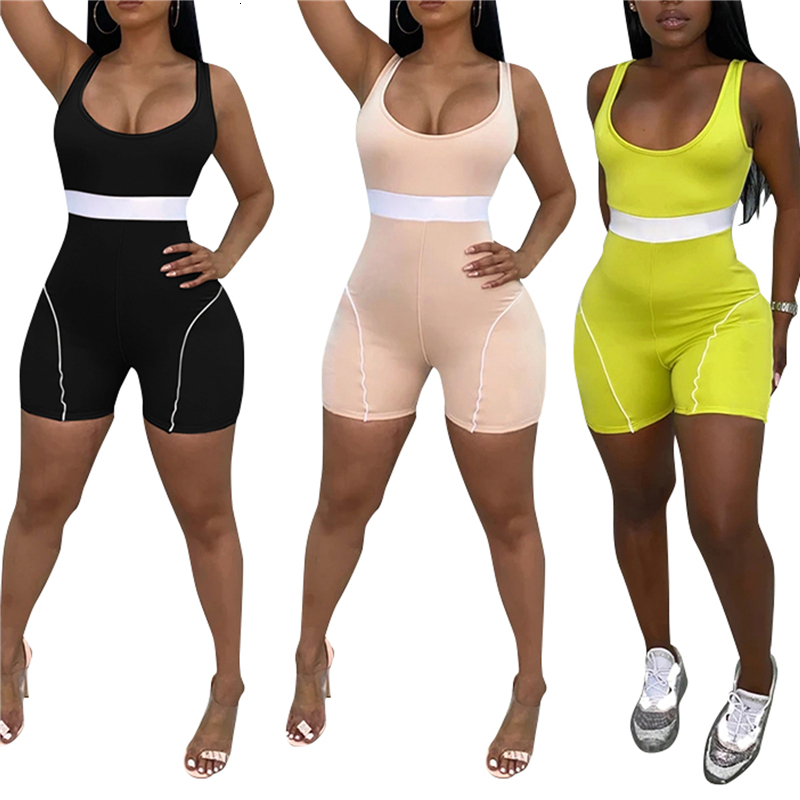 Sexy Sleeveless Summer Jumpsuit For Women Rompers Womens Jumpsuit Casual Skinny Bodysuit Female Jumpsuit One Piece Sportswear 5HK2
Sexy Sleeveless Summer Jumpsuit For Women Rompers Womens Jumpsuit Casual Skinny Bodysuit Female Jumpsuit One Piece Sportswear 5HK2