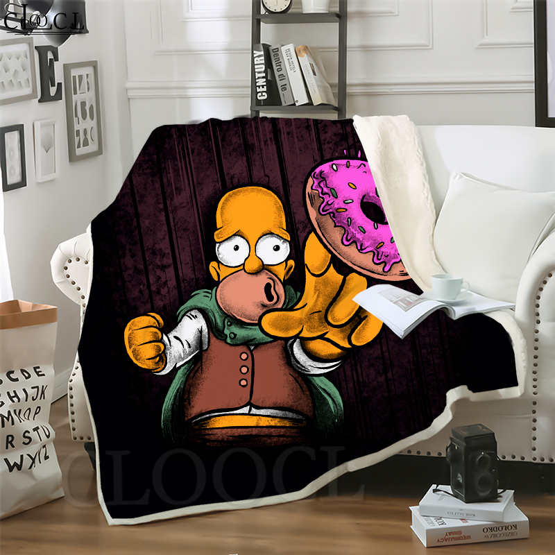 CLOOCL New The Simpsons 3D Print Harajuku Air Conditioning Blanket Sofa Teens Bedding Throw Blankets Plush Quilt
CLOOCL New The Simpsons 3D Print Harajuku Air Conditioning Blanket Sofa Teens Bedding Throw Blankets Plush Quilt