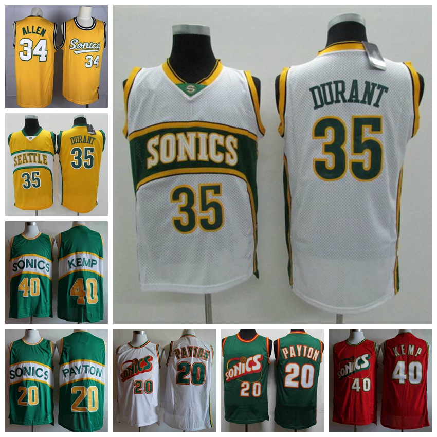 Vintage Seattle SuperSonics Sonics Jersey Kevin 35 Durant New Ray 20 Allen Cheap Basketball Jerseys 01, Black;red
Vintage Seattle SuperSonics Sonics Jersey Kevin 35 Durant New Ray 20 Allen Cheap Basketball Jerseys 01, Black;red