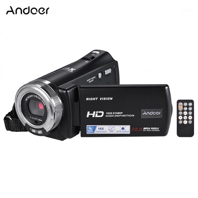 Andoer V12 Video Camera 1080P Full HD 16X Digital Zoom Recording Camcorder w/3.0 Inch Rotatable LCD Screen Support Night Vision1, Standard
Andoer V12 Video Camera 1080P Full HD 16X Digital Zoom Recording Camcorder w/3.0 Inch Rotatable LCD Screen Support Night Vision1, Standard