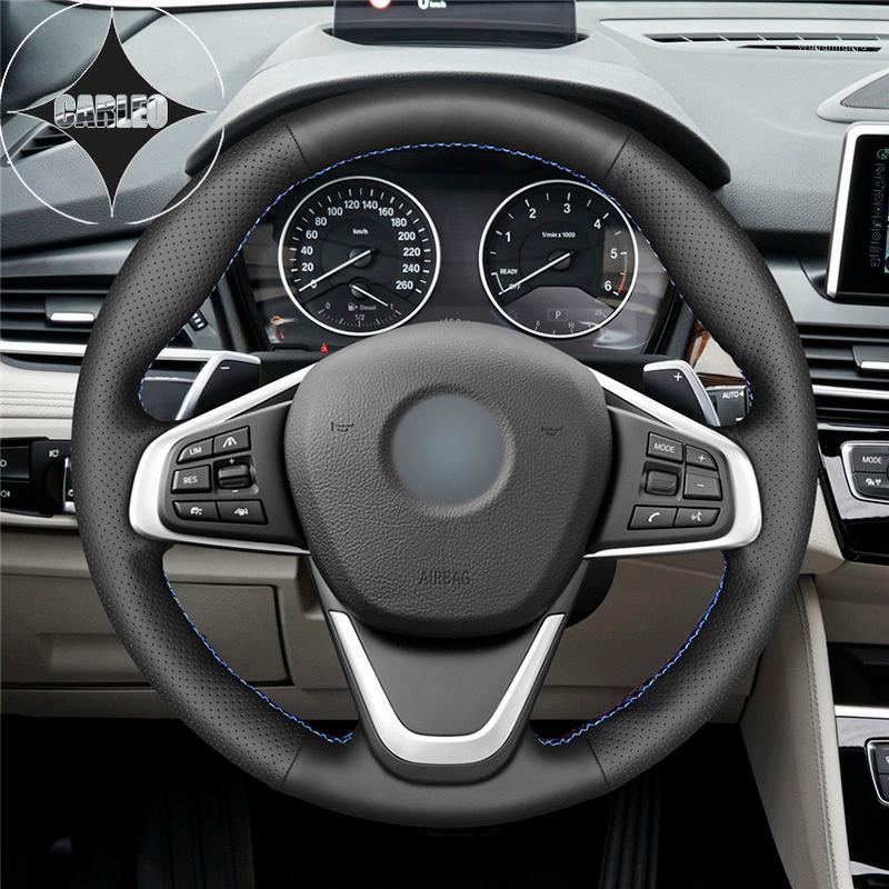 Steering Wheel Covers DIY Car Cover For F45 F46 X1 F48 X2 F39 F60 2 Series Genuine Black Leather Hand Stitching Custom Holder
Steering Wheel Covers DIY Car Cover For F45 F46 X1 F48 X2 F39 F60 2 Series Genuine Black Leather Hand Stitching Custom Holder