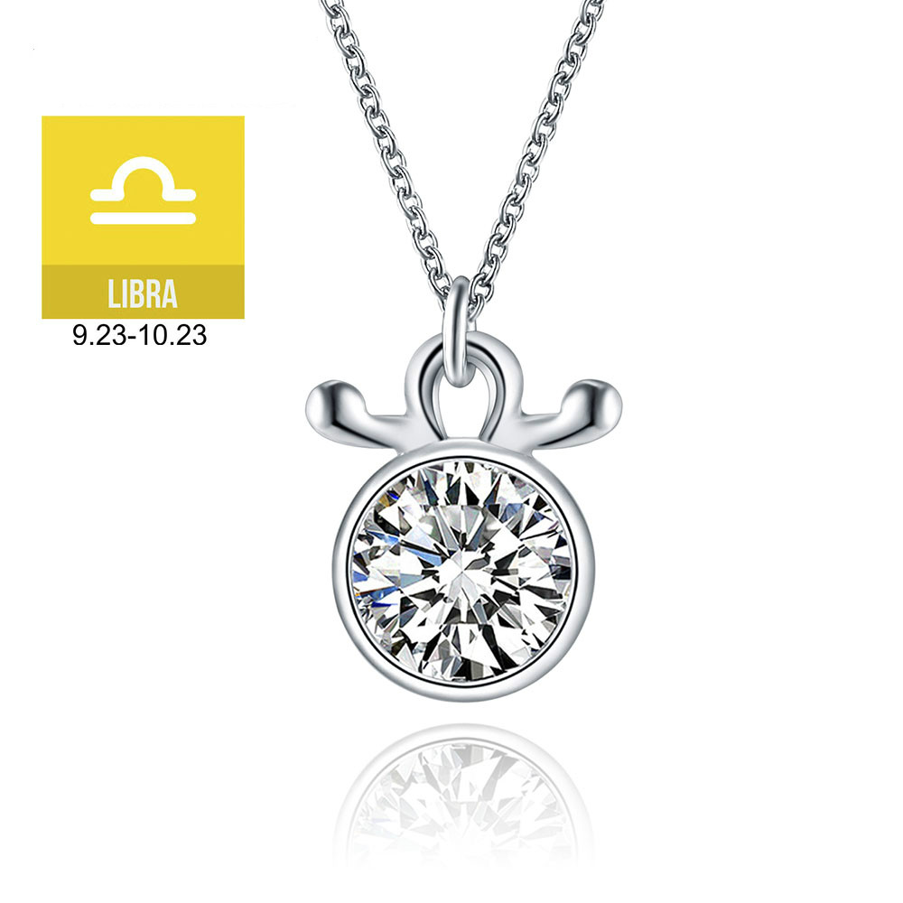 VAROLE Libra 12 Zodiac Signs Chain For Women Crystal Necklaces & Pendants Fashion Jewelry Trendy Clothing Accessories
VAROLE Libra 12 Zodiac Signs Chain For Women Crystal Necklaces & Pendants Fashion Jewelry Trendy Clothing Accessories