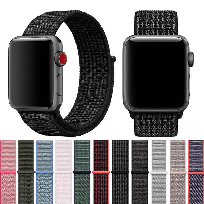 Lightweight Breathable Nylon Sport Loop strap Band Series 3 2 1 42MM 38MM Wrist Watchband Sports Loop
Lightweight Breathable Nylon Sport Loop strap Band Series 3 2 1 42MM 38MM Wrist Watchband Sports Loop