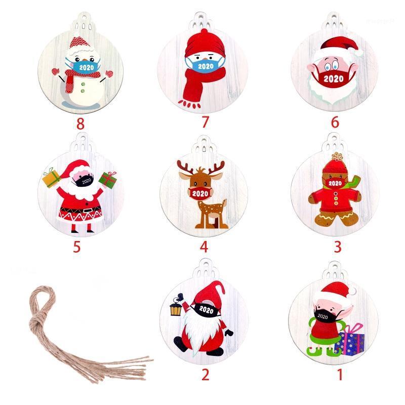 10pcs 2020 Christmas Ornament Wooden Hanging Pendants Santa Snowman with Masks Home Party New Year Decorations1
10pcs 2020 Christmas Ornament Wooden Hanging Pendants Santa Snowman with Masks Home Party New Year Decorations1
