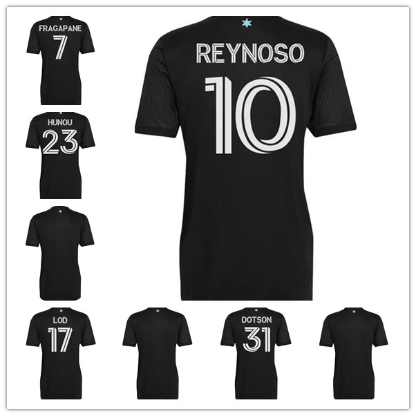 Custom Minnesota Mens soccer jersey United FC 10 Emanuel Reynoso 19 Romain Metanire 8 Jan Gregus 17 Robin Lod Light Black 2022 2023 The River Kit Authentic Jersey
Custom Minnesota Mens soccer jersey United FC 10 Emanuel Reynoso 19 Romain Metanire 8 Jan Gregus 17 Robin Lod Light Black 2022 2023 The River Kit Authentic Jersey