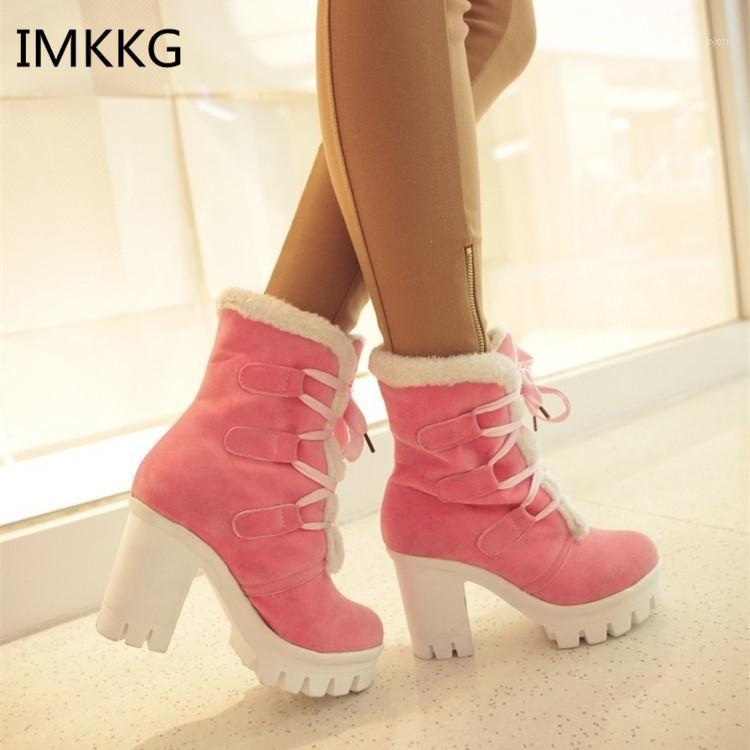 Women Autumn Winter Warm Boots Fashion Lace Up Platform Ankle Suede Boots Damenschuhe Chaussures Pour Femmes Kvinnoskor1, Black
Women Autumn Winter Warm Boots Fashion Lace Up Platform Ankle Suede Boots Damenschuhe Chaussures Pour Femmes Kvinnoskor1, Black