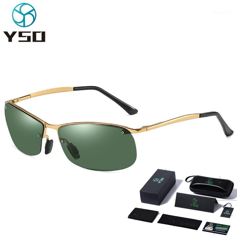 YSO New Men Sunglasses Metal Frame UV400 Protection For Car Driving Glasses Men Rimless Green Lens Sunglasses1
YSO New Men Sunglasses Metal Frame UV400 Protection For Car Driving Glasses Men Rimless Green Lens Sunglasses1