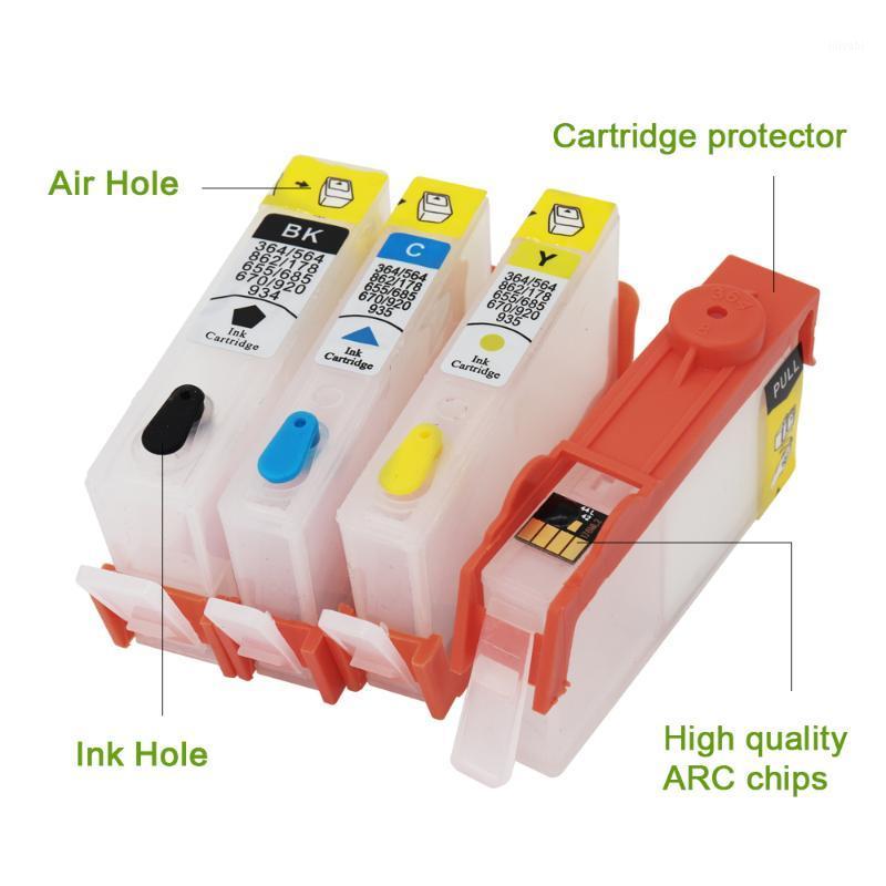 4 Color For 655 Ink Cartridge For 655 Refillable cartridge With arc Chip 5525 6525 3525 4615 4525 6625 Printer1
4 Color For 655 Ink Cartridge For 655 Refillable cartridge With arc Chip 5525 6525 3525 4615 4525 6625 Printer1