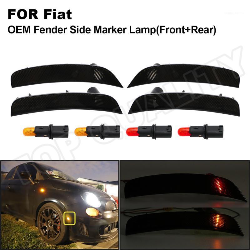 Emergency Lights 4Pcs Smoked Clear Lens OEM Halogen Bulbs Fender Side Marker Light Bumper Lamp Amber+Red For 500 2012 2013 2014 2022
Emergency Lights 4Pcs Smoked Clear Lens OEM Halogen Bulbs Fender Side Marker Light Bumper Lamp Amber+Red For 500 2012 2013 2014 2022