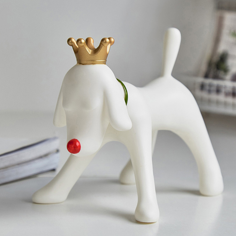 Hot!!! Yoshitomo Nara Dog Japanese Pop Art Cute Dog Figurine Elegant Gift Decoration Statue Home Office Decoration T200703