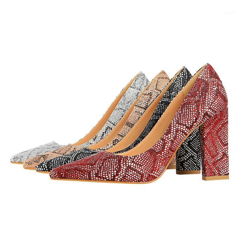 Women Shoes High Heel Snake Skin Print Banquet Shoes Pointed Toe SlipOn Italian Pumps Wedding Bride Glitter Escarpin femme1, As picture
Women Shoes High Heel Snake Skin Print Banquet Shoes Pointed Toe SlipOn Italian Pumps Wedding Bride Glitter Escarpin femme1, As picture