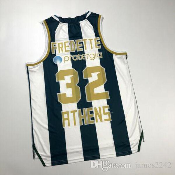 NCAA Jimmer Fredette #32 Greece new style Athens Panathinaikos print CUSTOM any name number 4XL 5xl 6XL jersey, Black
NCAA Jimmer Fredette #32 Greece new style Athens Panathinaikos print CUSTOM any name number 4XL 5xl 6XL jersey, Black