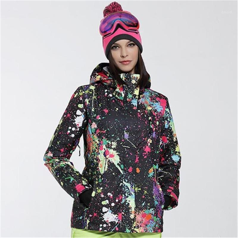 GSOU SNOW outdoor winter Women' Snowboard Jacket keep Warm Ski Jacket Splash ink ski suit Female Waterproof Windproof Snow Coat1
GSOU SNOW outdoor winter Women' Snowboard Jacket keep Warm Ski Jacket Splash ink ski suit Female Waterproof Windproof Snow Coat1