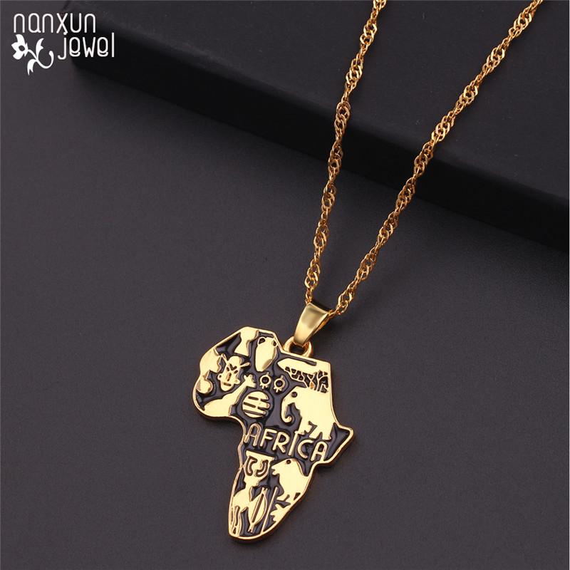New Design African Plate Necklace Charm Enamel Elephant Pendant Punk Hip Hop Necklaces Women Men Jewelry Accessories Gifts
New Design African Plate Necklace Charm Enamel Elephant Pendant Punk Hip Hop Necklaces Women Men Jewelry Accessories Gifts