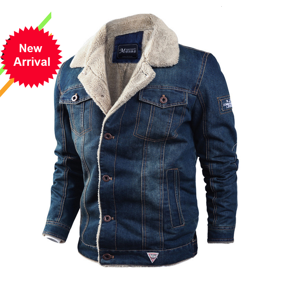 2021 New High Quality Street Windbreaker Coat Men Thick Plush Denim Jacket Fleece Men's Chaqueta Casual Lpg1, Light blue
2021 New High Quality Street Windbreaker Coat Men Thick Plush Denim Jacket Fleece Men's Chaqueta Casual Lpg1, Light blue