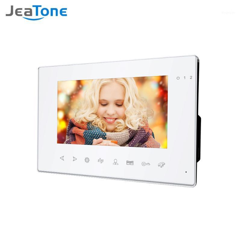 Jeatone 7 Inch Indoor Monitor for Video Door Phone Doorbell Intercom System Video Record Taking Day Night Vision White Monitor1
Jeatone 7 Inch Indoor Monitor for Video Door Phone Doorbell Intercom System Video Record Taking Day Night Vision White Monitor1