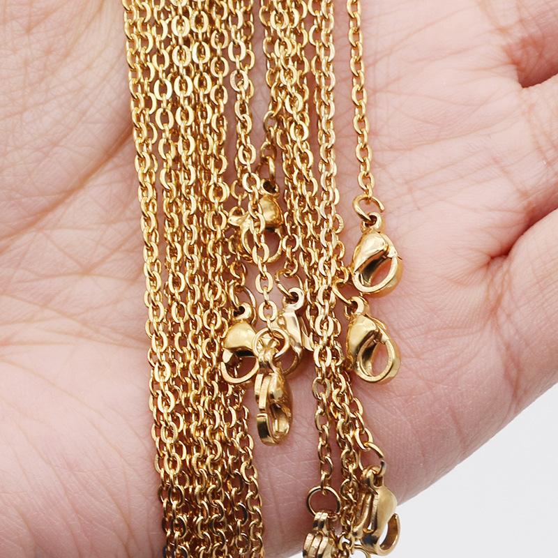 50cm 20 Inch Stainless Steel Link Gold/Steel Chains Necklaces DIY Jewelry Cuban Chains Suit Wholesale Bulk Sale 10pcs/lot
50cm 20 Inch Stainless Steel Link Gold/Steel Chains Necklaces DIY Jewelry Cuban Chains Suit Wholesale Bulk Sale 10pcs/lot