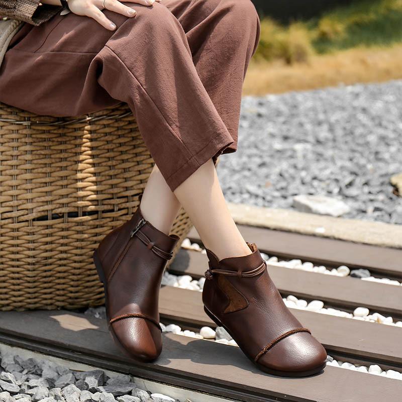 Casual women's shoes winter 2020 women's boots fall original Boots side zipper foreign shoes, Brown 
Casual women's shoes winter 2020 women's boots fall original Boots side zipper foreign shoes, Brown