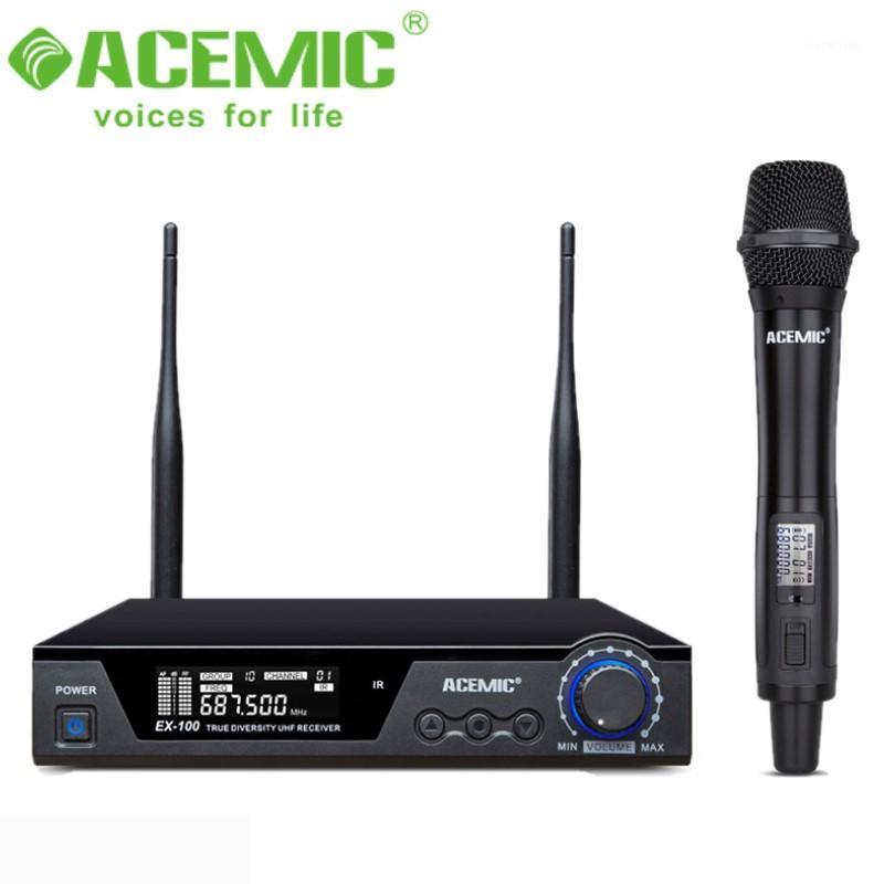 ACEMIC EX-100 true diversity UHF receiption wireless microphone handheld/bodypack/plug-on microphone for stage performance1
ACEMIC EX-100 true diversity UHF receiption wireless microphone handheld/bodypack/plug-on microphone for stage performance1
